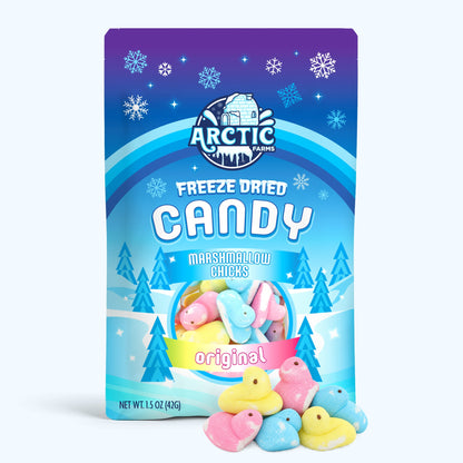 Freeze Dried Marshmallow Chicks