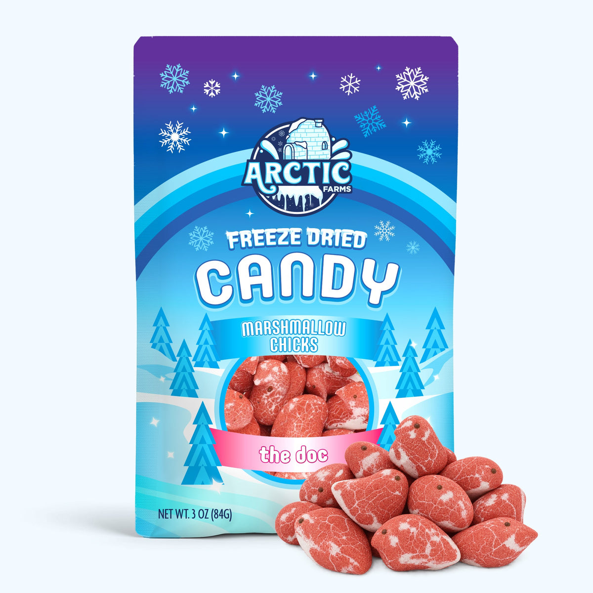 Freeze Dried Marshmallow Chicks
