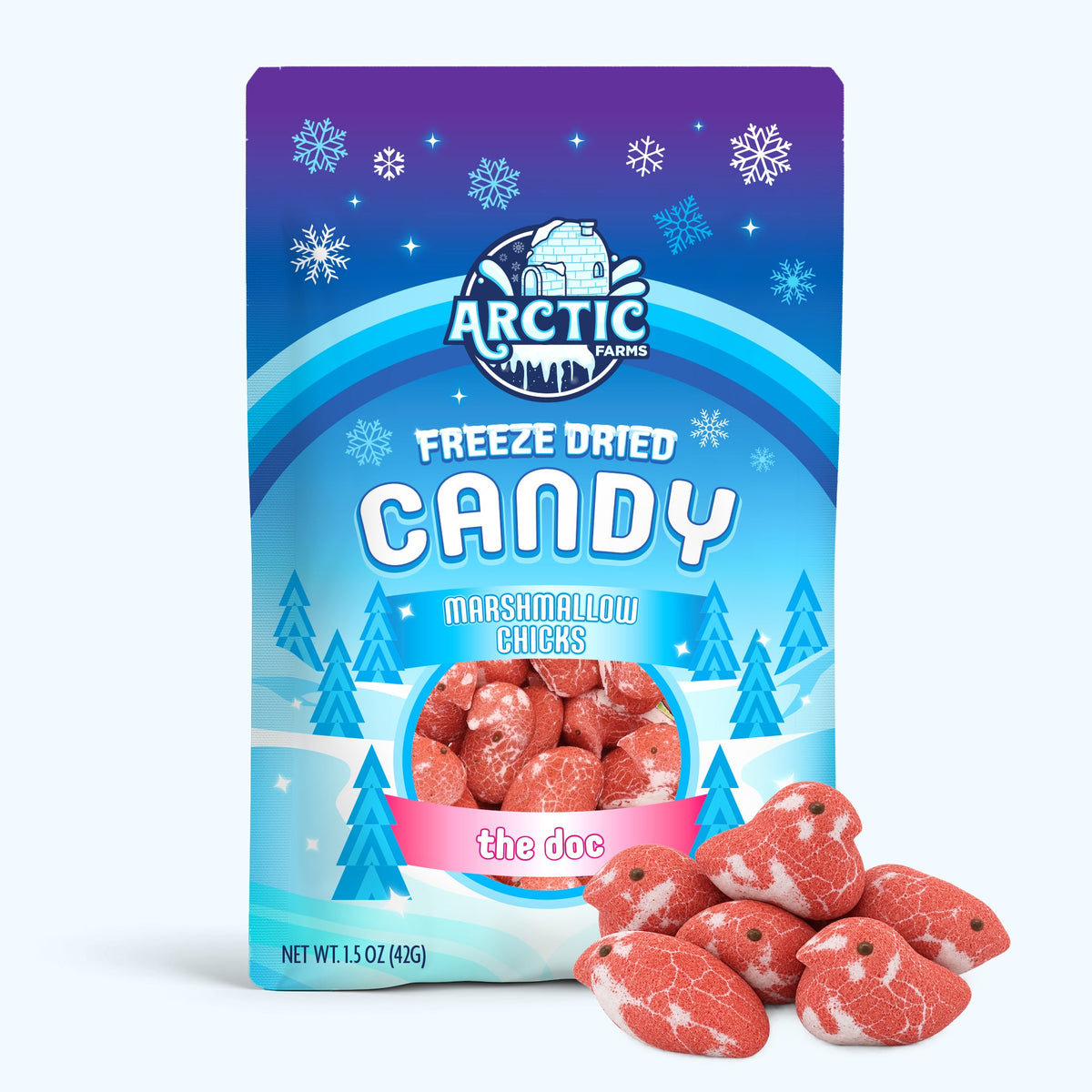 Freeze Dried Marshmallow Chicks