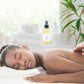 CBD - Aromatherapy Eucalyptus Massage Oil with CBD, Natural Relaxing Body Massage Oil (THC free)