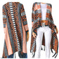 Mattie Abstract Maxi Cardigan