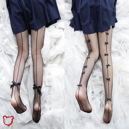 “My Cup Of Tea” Fishnet Tights