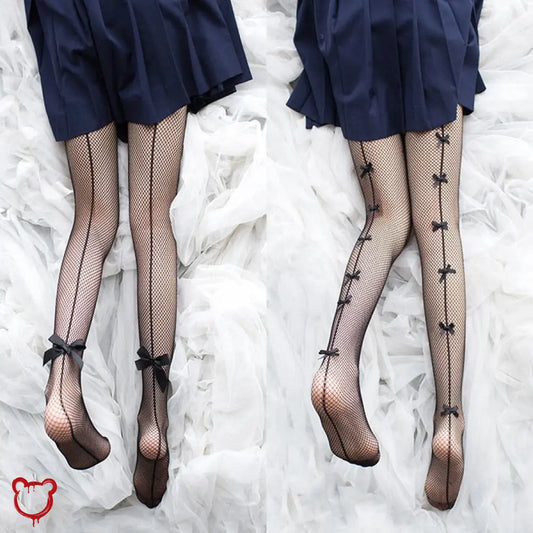 “My Cup Of Tea” Fishnet Tights