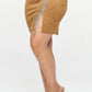 Maxine Faux Suede Rhinestone Slit Mini Skirt – Side Slit with Fringe | Chic Night Out