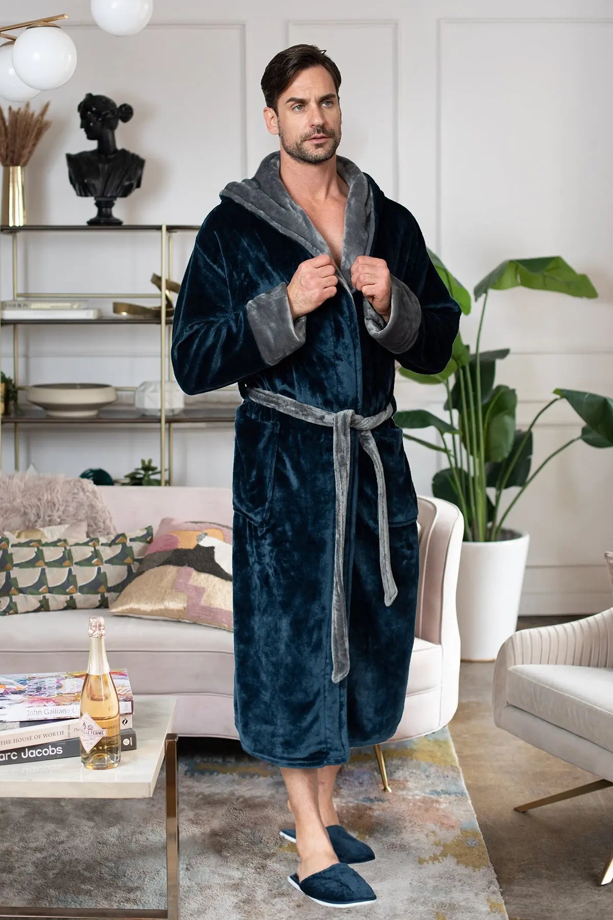 Robe with Hood – Ultra-Soft Plush Comfort for Everyday Use
