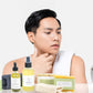 Fresh earthy Natural skincare set, Eucalyptus bath and body, Men Grooming kit/Body oil