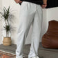 Modern Essential Men's Pleated Trousers – Tailored Comfort for Everyday Refinement