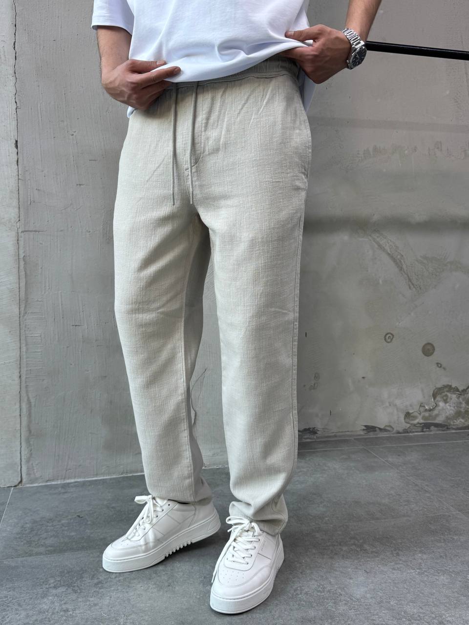 Comfort Flex Men's Drawstring Lounge Pants – Soft Touch Relaxed Fit for Everyday Ease