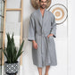 Premium Waffle Piping Robe