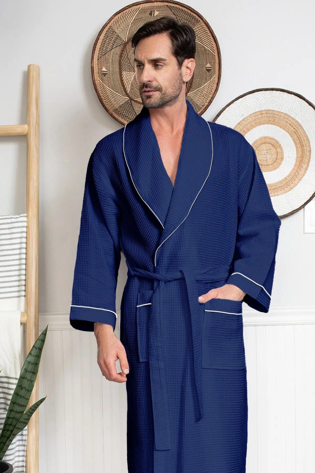 Premium Waffle Piping Robe