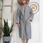 Premium Waffle Piping Robe