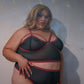 Mesh Triangle Cut Out Bralette