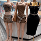Midnight Rodeo Denim Crop Top & Skirt Set – Western Festival & Country Concert Outfit