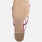 Mirabella Open Square Toe Block Heel Sandals