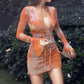 “90s Baby” Retro Mini Dress