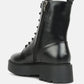 Molsh Faux Leather Ankle Biker Boots