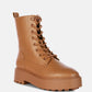 Molsh Faux Leather Ankle Biker Boots