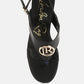 Monde Block Heel Thong Sandals