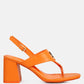 Monde Block Heel Thong Sandals