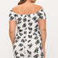 Monroe Muse Off-Shoulder Ruched Mini Dress –  Bodycon Dress