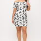 Monroe Muse Off-Shoulder Ruched Mini Dress –  Bodycon Dress