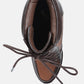 Moos Block Heel Lace Up Boots