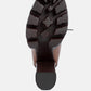 Moos Block Heel Lace Up Boots