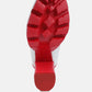 Moos Block Heel Lace Up Boots