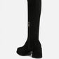 Morpin Stretch Suede Calf Boots