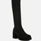 Morpin Stretch Suede Calf Boots