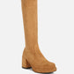 Morpin Stretch Suede Calf Boots