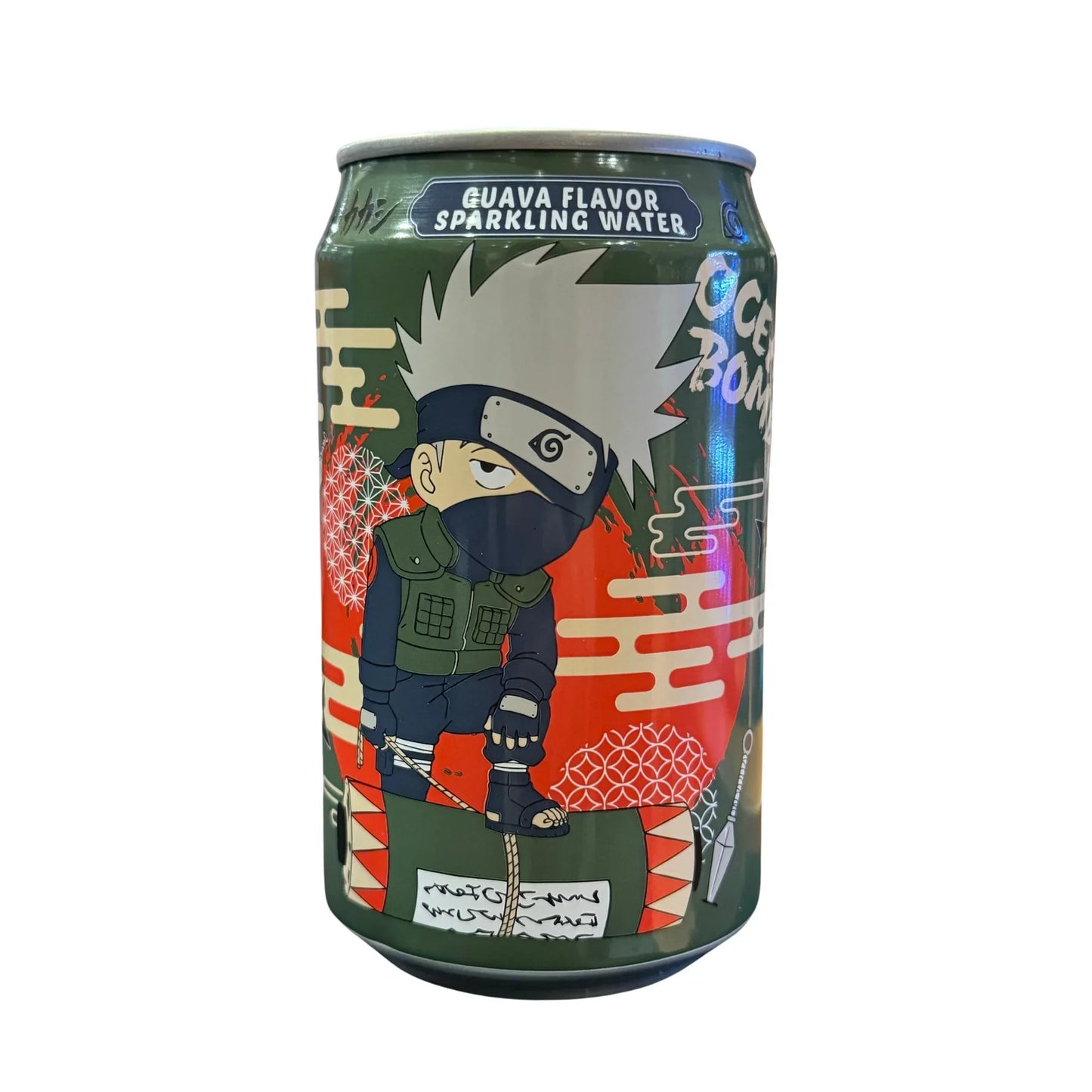 Ocean Bomb Kakashi Guava Flavor Sparkling Water (330ml) (Taiwan)