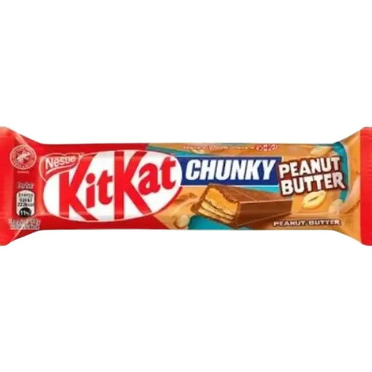 KitKat Chunky Peanut Butter – Chocolate & Nutty Wafer Bar 42g (UK)
