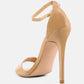 New Flame Ankle Strap Stiletto Heel Sandals
