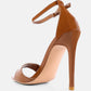 New Flame Ankle Strap Stiletto Heel Sandals