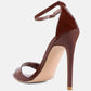 New Flame Ankle Strap Stiletto Heel Sandals