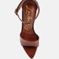 New Flame Ankle Strap Stiletto Heel Sandals