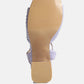 Nicholas Pleated Strap Block Heel Sandals