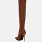 No Calm Superstretch Stiletto Long Boot