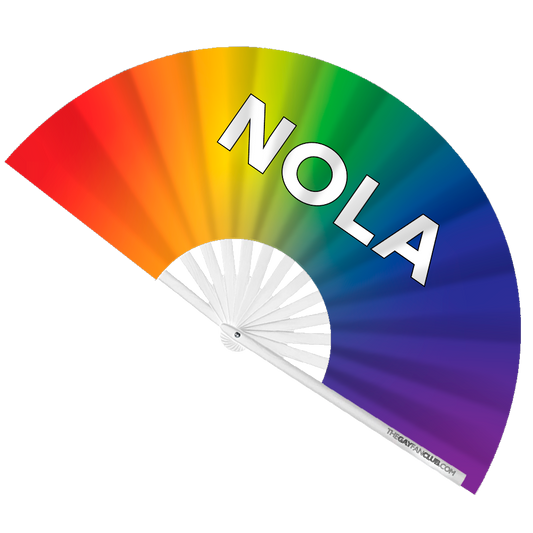 NOLA Rainbow Fan