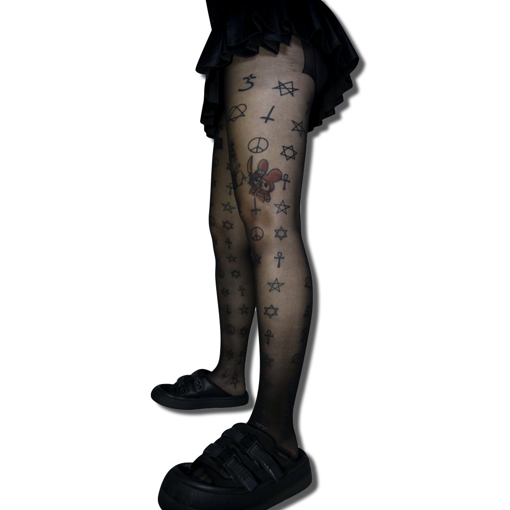 Occulted Stockings | Mystical Nylon Blend Tights