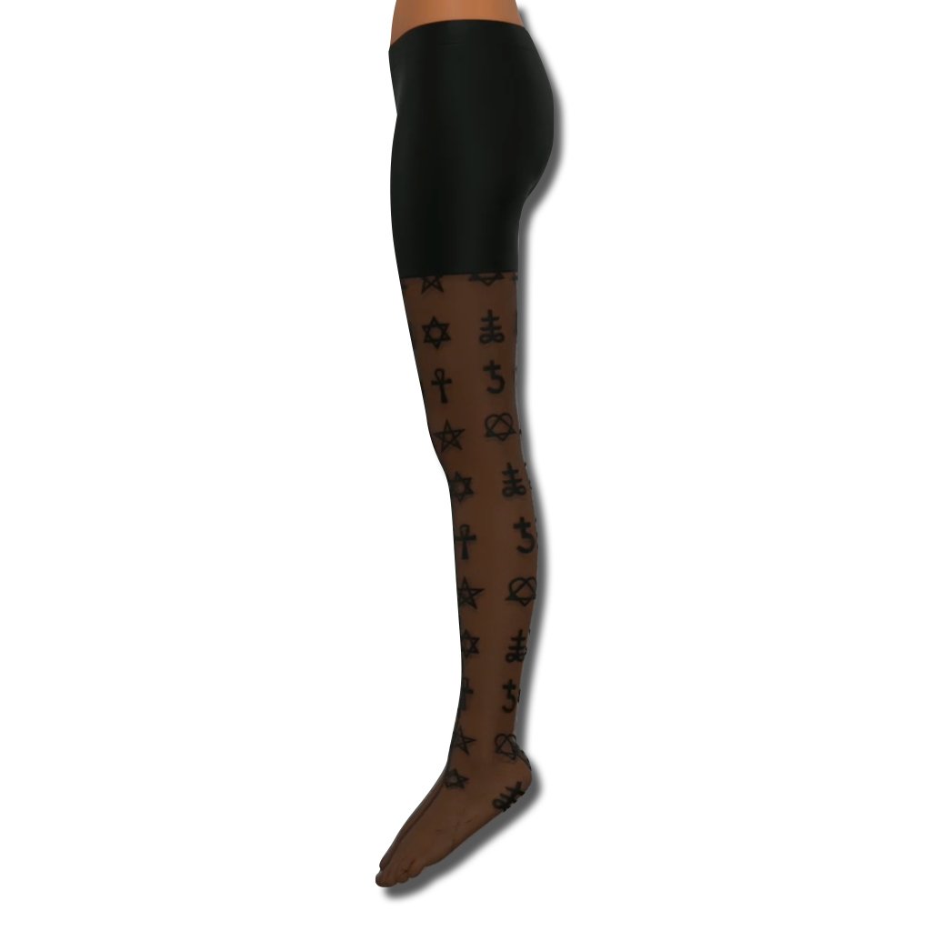 Occulted Stockings | Mystical Nylon Blend Tights