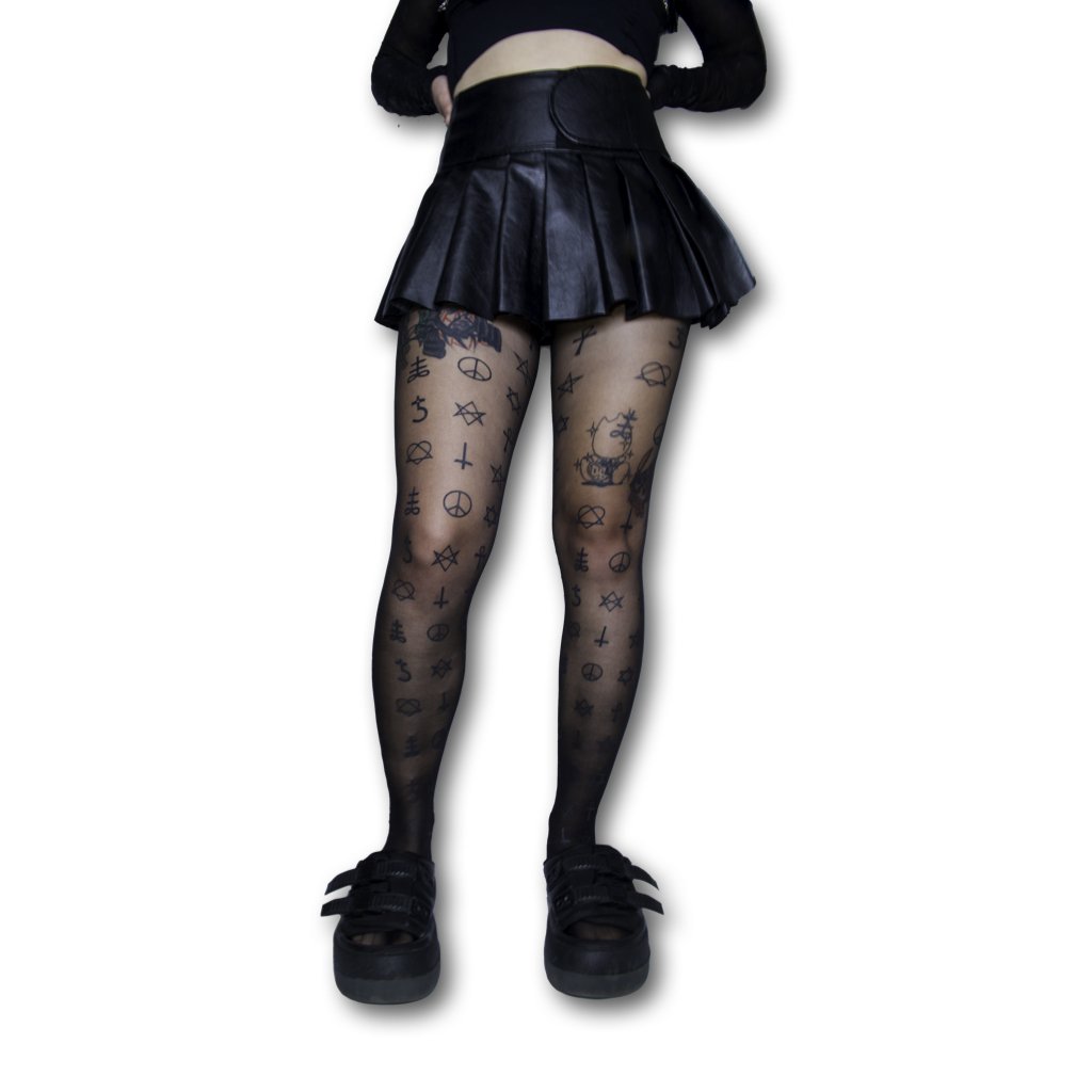 Occulted Stockings | Mystical Nylon Blend Tights