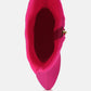 Patotie Lycra High Heel Ankle Boots