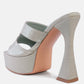 Pda Croc High Heel Platform Sandals