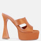 Pda Croc High Heel Platform Sandals