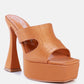 Pda Croc High Heel Platform Sandals