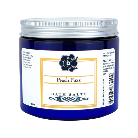 Peach Fuzz 16oz Bath Salts