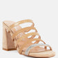Peaches Strapped Rhinestone Embellished Sandals