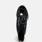 Peepque Peep Toe Lace-Up Booties